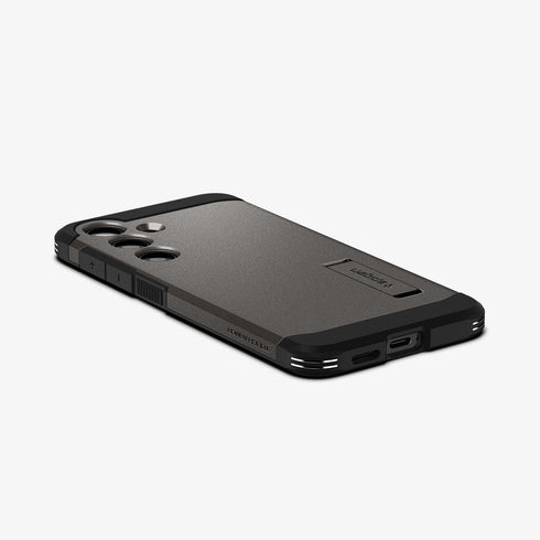 ACS07300 - Galaxy S24 Ultra Case Tough Armor in Black showing the back